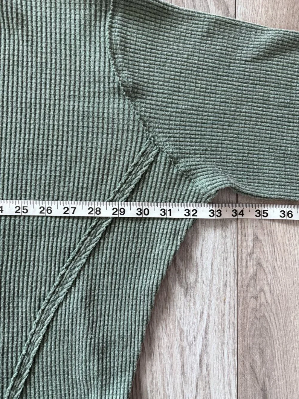 Free People We The Free Buttercup Thermal Top Green Size S Off Duty Granola Girl